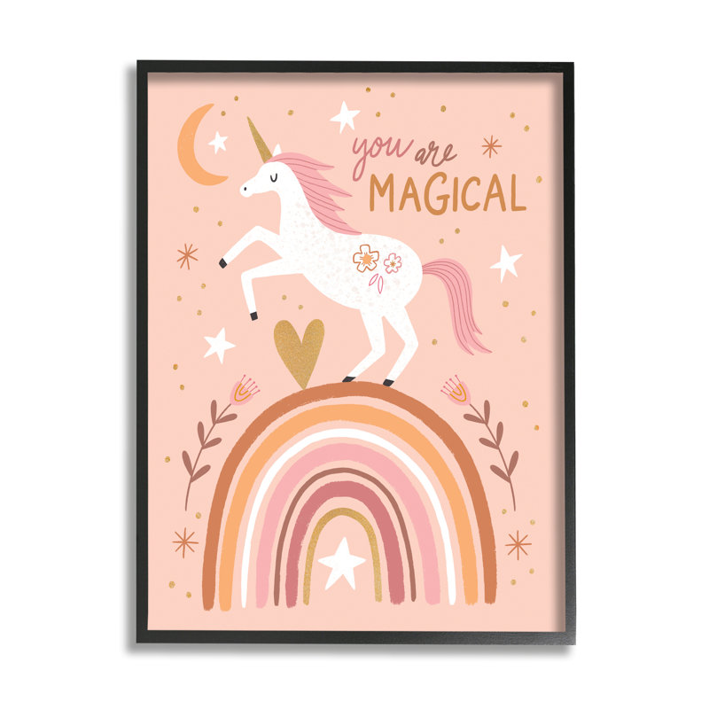 You Are Magical, Giclée encadrée noir minuit, H 14 po x l 11 po x P 1,5 po