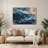 Nautical Coordinates Gray Metal Wall Art-482252339