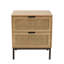 Claghorn 48cm W Manufactured Wood Bedside Table