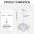 Modern 1 - Light Dimmable Chandelier