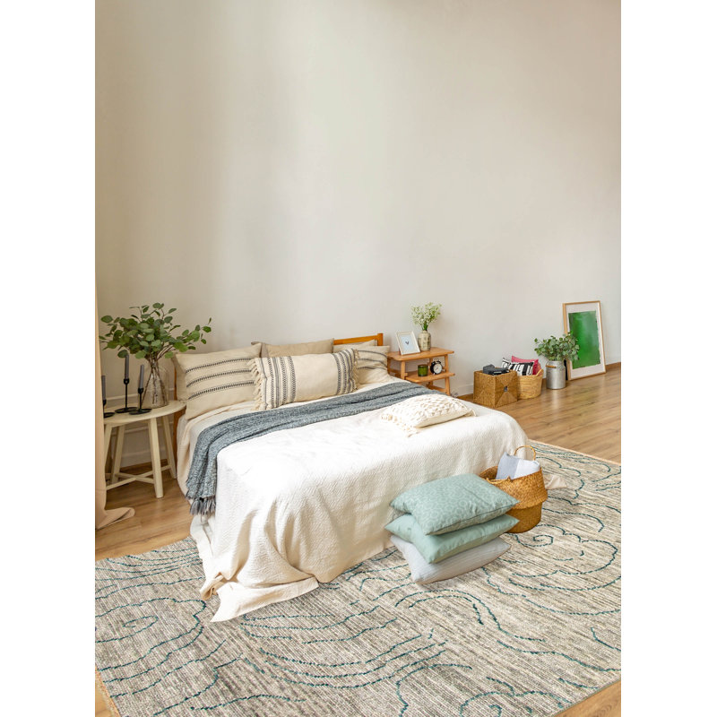 Tapis unique gris mystique 5 pi 0 po x 7 pi 1 po One Of A Kind