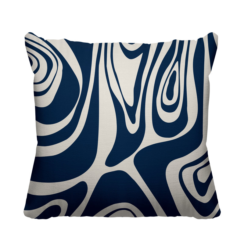 Housse et insert de coussin extérieur carré Cooper, L 15 po x H 15 po, Bleu