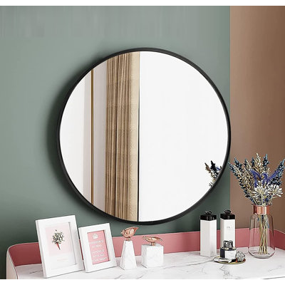 Aluminium Round Mirror