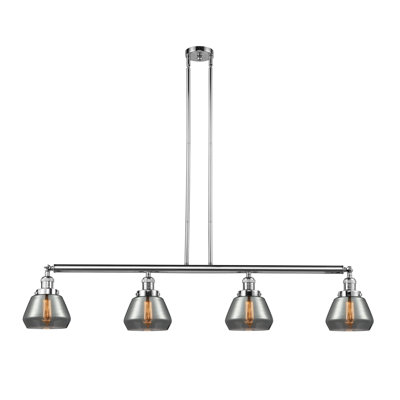 Luminaire suspendu pour îlot de cuisine 4 lumières Leininger