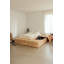 BASEMENT BED CLEAR LACQUERED STORAGE BENCH CLEAR-1786236094