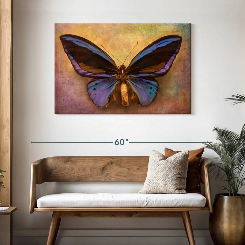 Original Butterfly, 30" H x 45" W