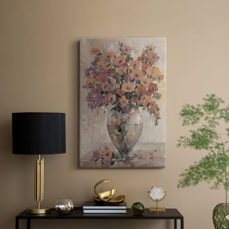 Décoration florale I - Cavas enveloppés de galerie, H 18 po x l 12 po