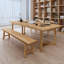 Bureau rectangulaire en bois massif Burlywood-1474328776
