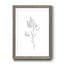 Croquis floral - reproduction de cadre photo sur papier-932296938-932296913