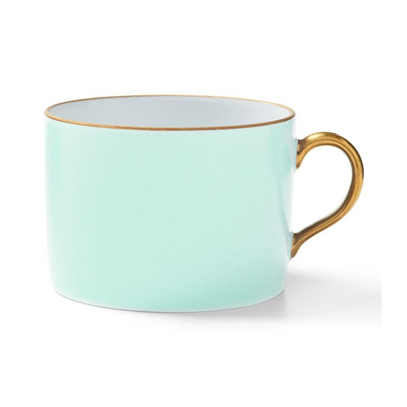 Anna's Palatte Tea Cup, Aqua Green