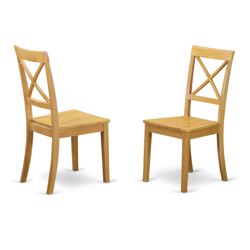 7 Piece Dining Table Set Consist of a Rectangle Kitchen Table and 6 Dining Room Chairs, 36x60 Inch, Oak, Wooden, Oak