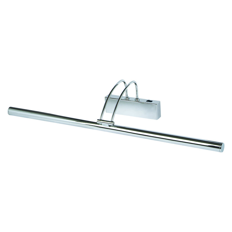 1 -Light Hardwired LED Wall Mounted Picture Light, Chrome