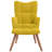 Khody Upholstered Armchair with Ottoman-583517154