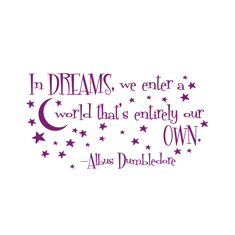 Adhésif décoratif «In Dreams We Entrée», Violet