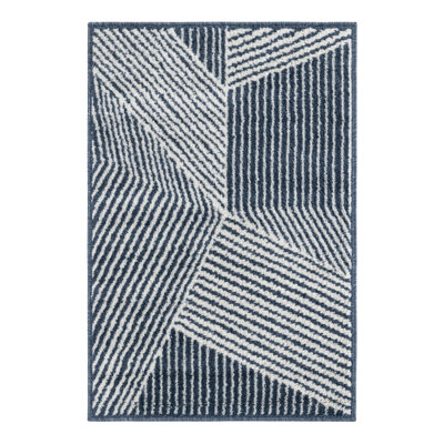 Latitude Run® Orkla Nikolis Rug Blue