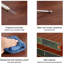 Rangement pour chaussures en alliage d'aluminium brun noisette