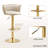 Christal Swivel Upholstered Adjustable Height Counter Stool-1265565556-1223021639