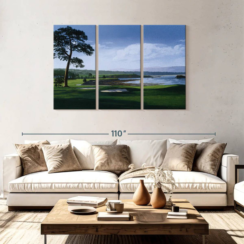 Parcours de golf Sireci I, H 48 po x l 74 po