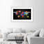 Coloured Cards - Single Picture Frame Print-189017486-189017487