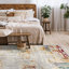 Tapis doré / rouge / beige Travon-260590582