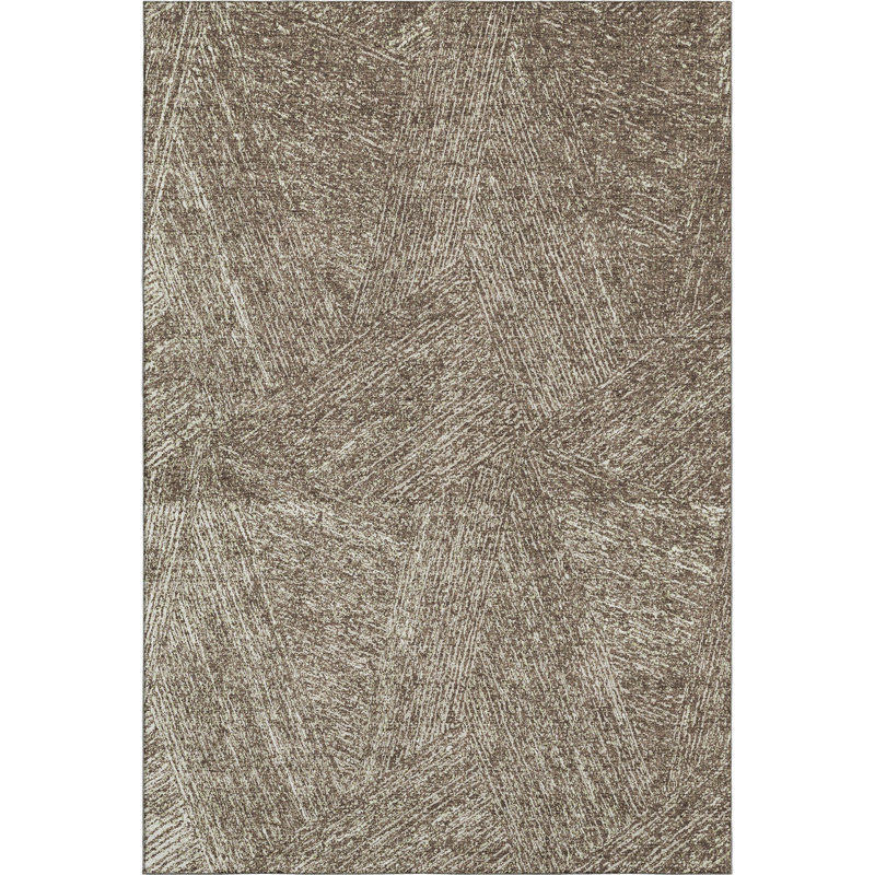 Premium Machine Washable Finchley AMF991 Lines Rug, Rectangle 10' x 14'