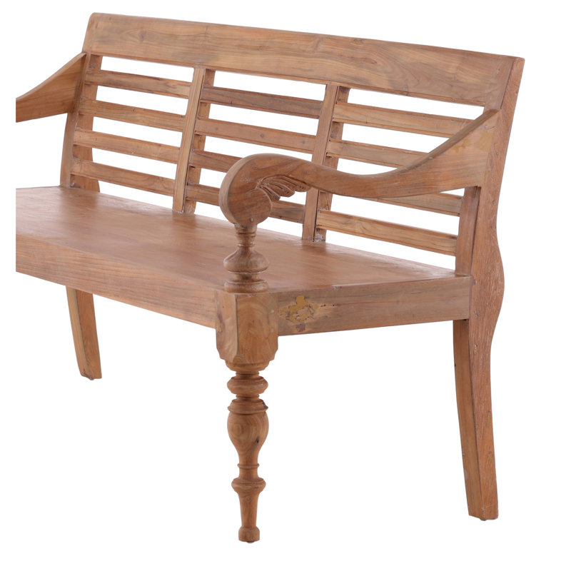 Bruton Outdoor Teak Bench
