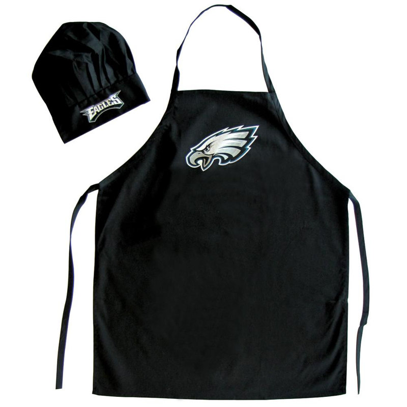 NFL No Pattern Apron Sets, Philadelphia Eagles