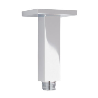 4" Square Ceiling-Mount Shower Arm