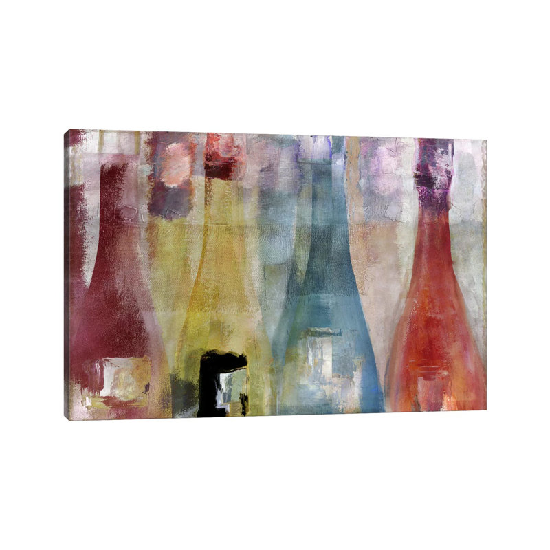 Bouteilles II 1 Piece Wrapped Canvas Painting, 101.6 cm H x 66.04 cm W x 3.175 cm D