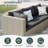 5 Pieces Patio Conversation Set-1505605495