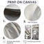 White Majestic Motion I - Décoration murale moderne blanche 2 panneaux-418589085-418589086-418589087