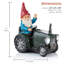 Statue de gnome à cheval à cheval