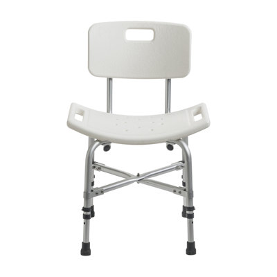 Evie 18" W Metal Shower Bench