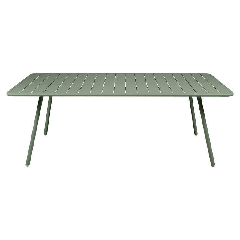 Luxembourg Outdoor Dining Table, Cactus, 39.5" W x 65" L x 29" H