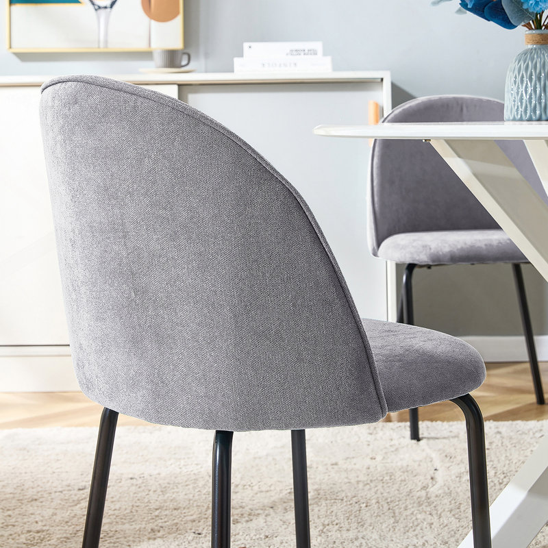 Dining Chai,2Pcs,Blue, Gray