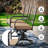 Jayc 4 - Person Steel Patio Dining Set Umbrella Hole Included Square Table