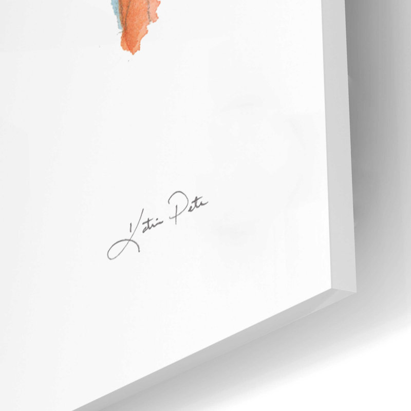 «Summertime Crab» par Katrina Pete - reproduction non encadrée, H 12 po x l 12 po x P 0,13 po