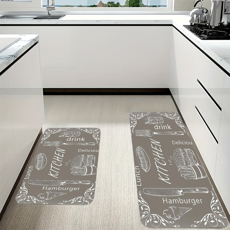 Ensemble d'ustensiles de cuisine gris 2 pièces