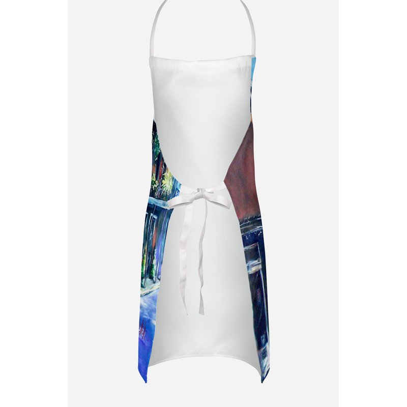 No Pattern Bib Apron