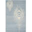 Tapis oriental en laine et viscose touffeté à la main Nonia-2115053766