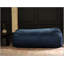 Fauteuil à billes cylindrique en suède de 6,5 pieds Marlin, bleu minuit, assise douce et élégante pour les espaces de vie modernes-1568087656