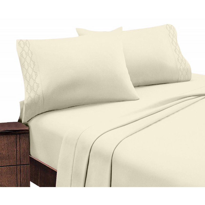 Ensemble de draps , Ivoire, Simple TG