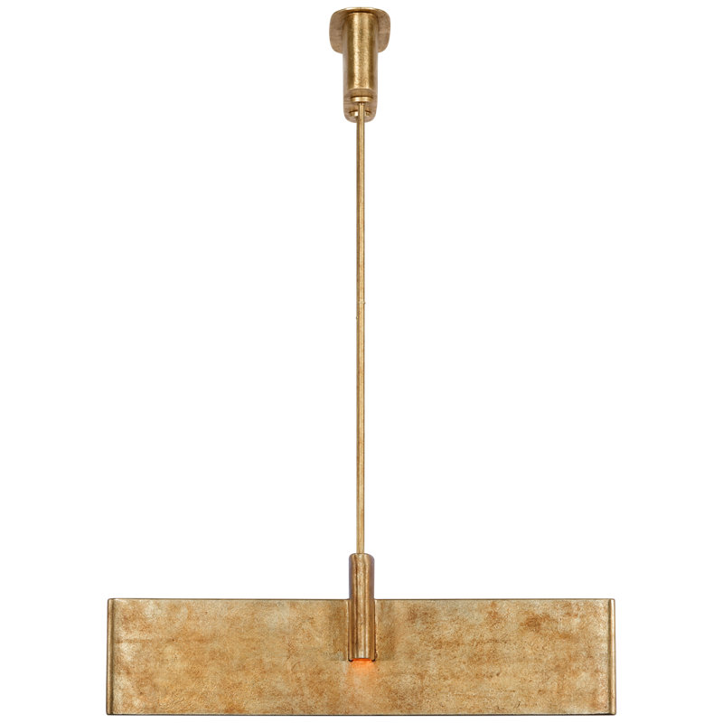 Lotura 7 - Light LED Pendant, Museum Gild, 11" H x 36" W x 12" D