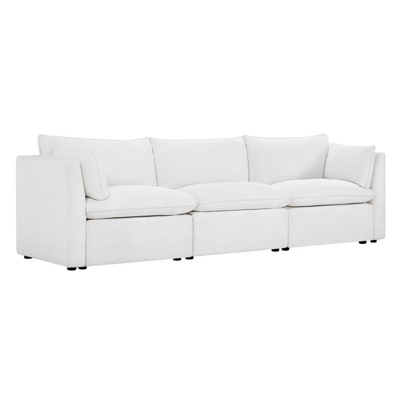 Modular Power Sofa, White
