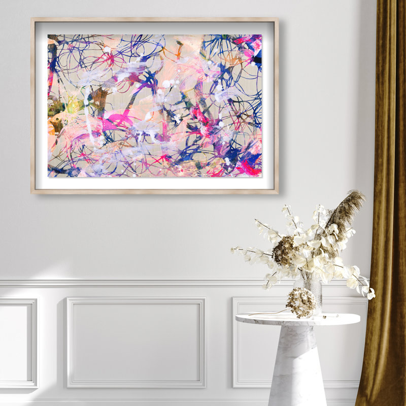 Jungle Walk Print by Oliver Gal, 17.5"H x 25.5"W, Shadowbox