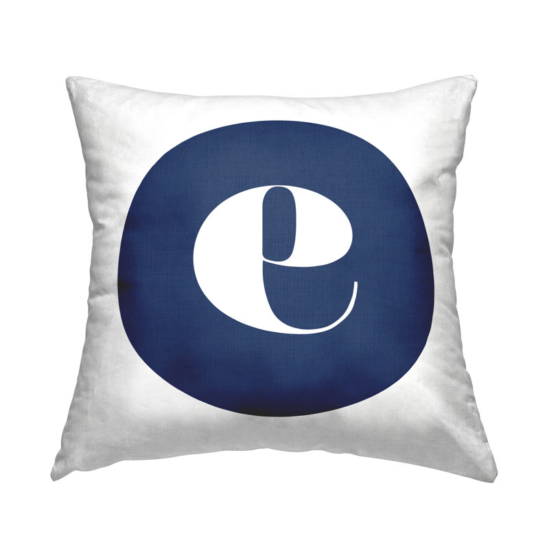 Throw Pillow, E