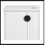 Meuble-lavabo 24 po avec lavabo, pour petite salle de bain, meuble-lavabo avec porte à fermeture en douceur-560919905-560919904