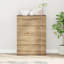 Sideboard With Drawer 60 X 39 X 80 Cm Engineered Wood-196373098