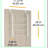Porte-serviettes blanc SpaceSaver - de taille moyenne