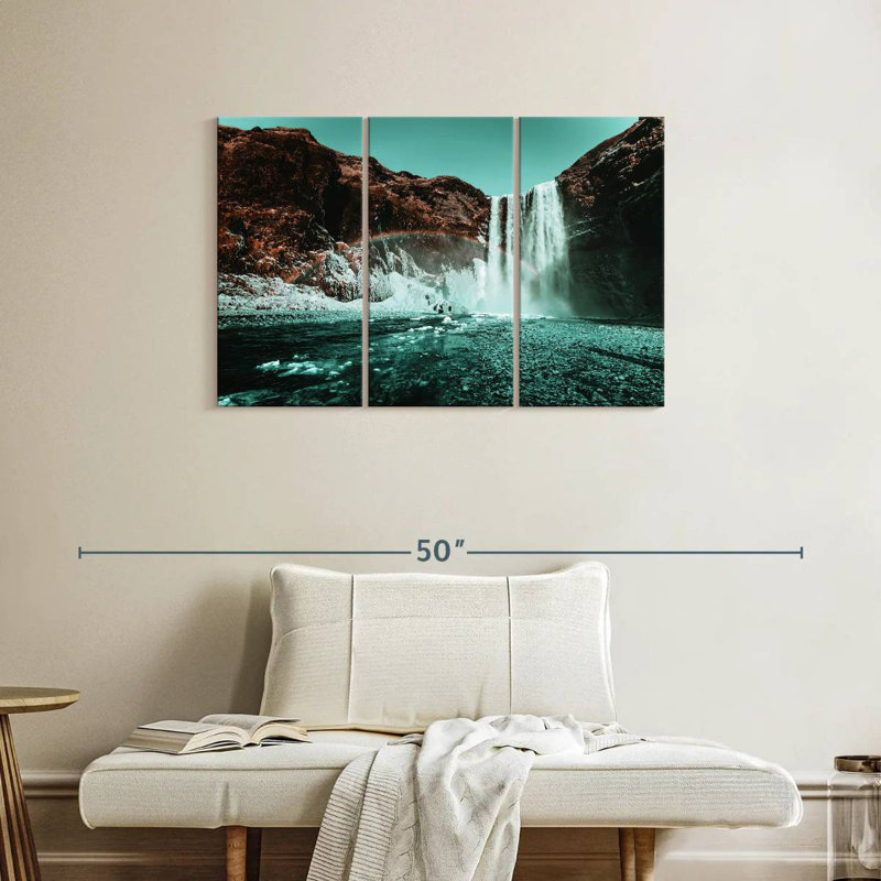 Pop rétro Sebbie Waterfall, H 24 po x l 38 po